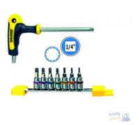 Maurer Plus Key With Compass And 8 Pcs S2 Steel Torx Tamper Hole 1.4