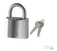 Maurer Stainless Steel Marine Padlock Normal Arch 2 Keys Inox Padlock
