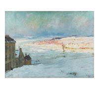 Maurice Cullen Levis From Quebec Large Art Print Poster Wall Decor Premium Mural