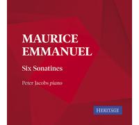 Maurice Emmanuel : Maurice Emmanuel: Six Sonatines CD (2021) NEW