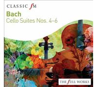 MAURICE GENDRON - JS BACH / CELLO SUITES NO 4-6 NEW CD