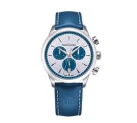 Maurice Lacroix 1975 Chronograph 751038-SS001-131-4 - Man - 40 mm - Analogue - Quartz - Sapphire Glass Blue/Silver 40 mm