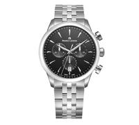 Maurice Lacroix 1975 Men's 40mm Chronograph Black Dial & Stainless Steel Watch
