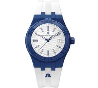 Maurice Lacroix 'AIKON #Tide' Blue, White and Black Plastic/Resin Swiss Watch AI2008-BBB11-300-0
