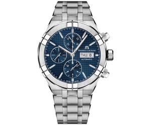 Maurice Lacroix Aikon Automatic Chronograph 44mm AI6038-SS002-430-1 - Man - 44 mm - Analogue - Automatic - Sapphire Glass Blue 25 mm
