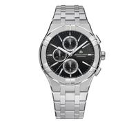 Maurice Lacroix Aikon Chronograph Black Dial & Stainless Steel Watch