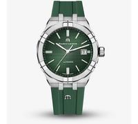 Maurice Lacroix Aikon Green Rubber Watch AI6008-SS000-630-5