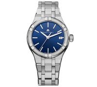 Maurice Lacroix Aikon Quartz Date 35mm AI1106-SS002-430-1 - Man - 35 mm - Analogue - Quartz - Sapphire Glass Blue 20 mm
