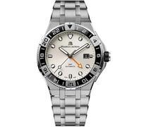 Maurice Lacroix Aikon Venturer GMT AI6158-SS002-130 - Man - 43 mm - Analogue - Automatic - Sapphire Glass Silver 23 mm