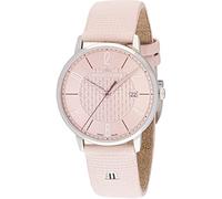 MAURICE LACROIX Eliros Date Adeline Ziliox Limited Edition Women's Analogue Quartz Watch with Dusky Pink Leather Strap EL1118-SS001-520-6, antique pink