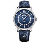 Maurice Lacroix Pontos Day Date PT6358-SS004-431-4 - Man - 42 mm - Analogue - Automatic - Sapphire Glass Blue 20 mm