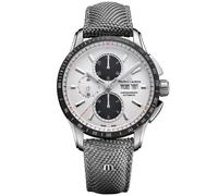 Maurice Lacroix Pontos S Chronograph PT6038-SSL24-130-2 - Man - 42 mm - Analogue - Automatic - Sapphire Glass White 20 mm