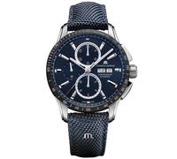 Maurice Lacroix Pontos S Chronograph PT6038-SSL24-430-4 - Man - 42 mm - Analogue - Automatic - Sapphire Glass Blue 42 mm