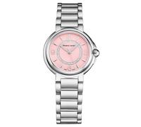 Maurice Lacroix Women's 'Fiaba' Light Pink Dial Stainless Steel Bracelet Quartz Watch in Silver Maurice Lacroix Silver One Size