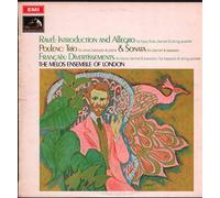 Maurice Ravel - EMI - ASD 2506: Ravel / Poulenc / Francaix: The Melos Ensemble : Vinyl LP
