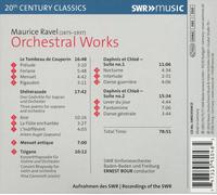 MAURICE RAVEL - ORCHESTRAL WORKS NEW CD