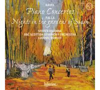 Steven Osborne; Ludovic Morlot: BBC Scottish Symphony Orchestra - Ravel: Piano Concertos; Falla: Nights in the gardens of Spain