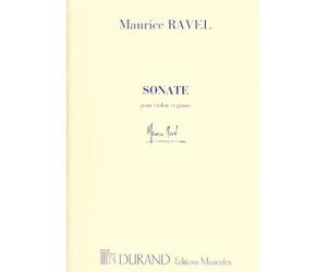 Maurice Ravel: Sonate Pour Violon Et Piano: Violin: Instrumental Work