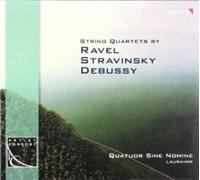 Maurice Ravel : String Quartets By Ravel/Stravinsky/Debussy CD (2013) NEW