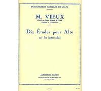 Maurice Vieux: 10 Etudes sur les Intervalles: Viola: Study