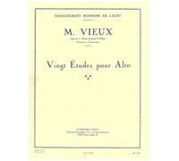 Maurice Vieux: Twenty Studies for Viola (Viola)