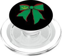 Mauritania Mauritanian Pride Flag Girl Coquette Bow Ribbon PopSockets PopGrip for MagSafe