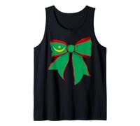 Mauritania Mauritanian Pride Flag Girl Coquette Bow Ribbon Tank Top