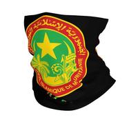 Mauritania National Emblem Unisex Face Shield Anitdust Face Cover Facial Covering For Workout Outdoor Women
