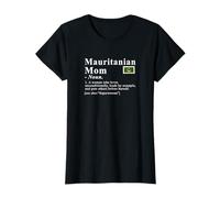 Mauritanian Mom Definition Mauritania Flag Pride T-Shirt