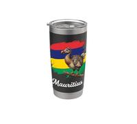 Mauritian Dodo Bird Flag Island Heritage Animal Stainless Steel Insulated Tumbler