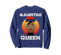 Mauritian Queen African Queen Mauritius Flag Mauritian Women Sweatshirt