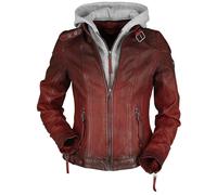 Mauritius Cascha LAMOV Leather Jacket red XS