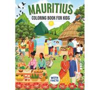 Mauritius Coloring Book for kids with facts