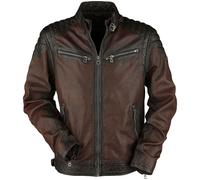 Mauritius Colt W18 Lasanv Leather Jacket red brown L