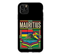 Mauritius Flag Le Morne Brabant Island Retro Art Case for iPhone 11 Pro Max