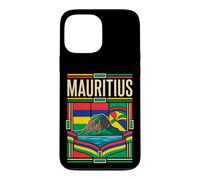 Mauritius Flag Le Morne Brabant Island Retro Art Case for iPhone 13 Pro Max