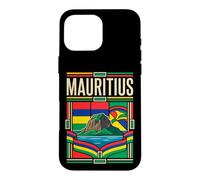 Mauritius Flag Le Morne Brabant Island Retro Art Case for iPhone 16 Pro Max