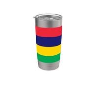 Mauritius Flag Stainless Steel Insulated Tumbler