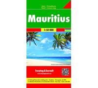 Mauritius: Toeristische wegenkaart 1:50 000