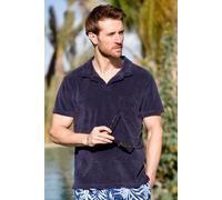 Mauritius Towelling Polo Shirt Oiler & Boiler Navy L