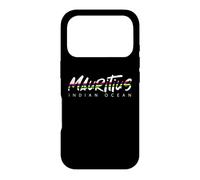 Mauritius W C25 Typo Flag Case for iPhone 17 Pro