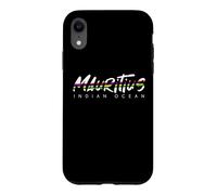 Mauritius W C25 Typo Flag Case for iPhone XR