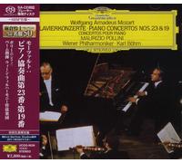 Maurizio Pollini Piano SEALED CD(SHM-SACD) Mozart Con. No.19&23 Encore Press OBI