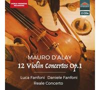 Mauro D'Alay – Reale Concerto/Fanfoni: 12 Violin Concertos Op. 1 – Dynamic