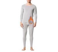 Mauro Kane Men’s Thermal Underwear Set Warm Base Layer Long Sleeves Shirt | Top and Bottom Set,Long Johns Trouser Winter Ski Wear,Moisture Wicking,High Elasticity,for Running/Weight training/Cycling