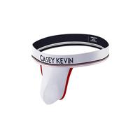 Mauro Kane Mens JockStrap Underwear Model Sexy Athletic Jock Straps Breathable Supporter without Leg Strap,White-XL