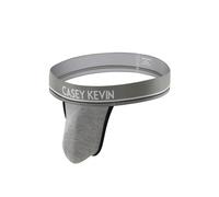 Mauro Kane Mens JockStrap Underwear Model Sexy Athletic Jock Straps Breathable Supporter without Leg Strap,Gray-S