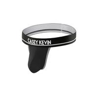 Mauro Kane Mens JockStrap Underwear Model Sexy Athletic Jock Straps Breathable Supporter without Leg Strap,Black-S