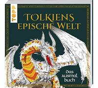 Mauro Mazzara Tolkiens epische Welt. Das Ausmalbuch: Über 100 episch (Paperback)