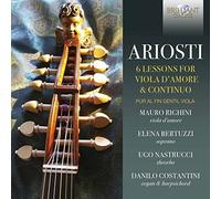 MAURO RIGHINI ELENA - ARIOSTI 6 LESSONS FOR VIOLA D - CD - K600z
